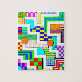 Puzzle Espacio en blanco con colores