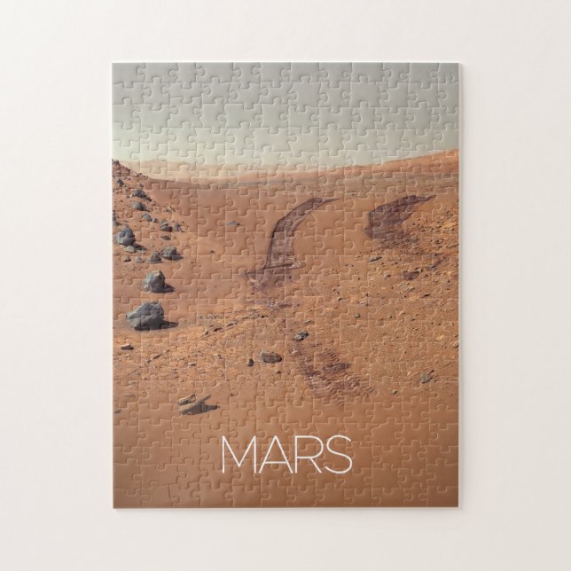 Puzzle Espacio exterior, Sistema solar, Marte del planeta (Vertical)