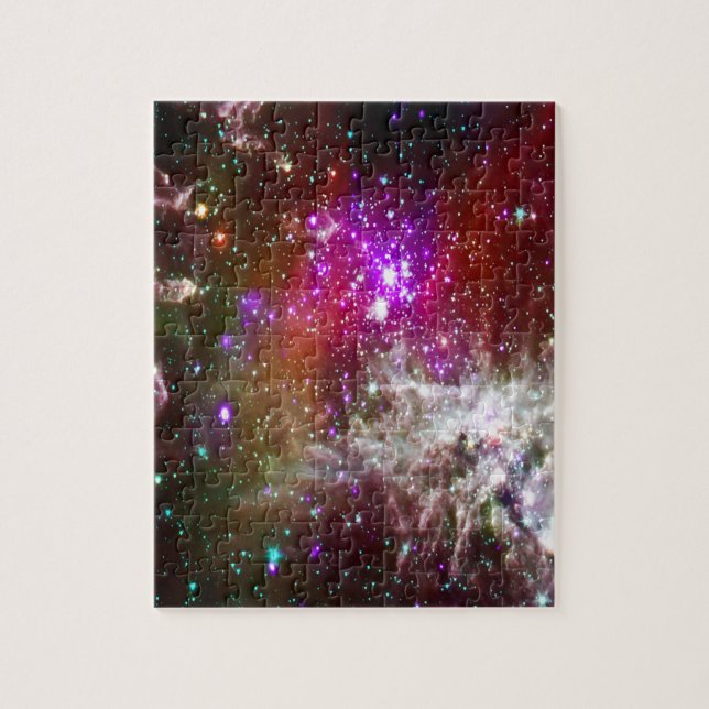 Puzzle Espacio - Nebulosa Pacman (Vertical)