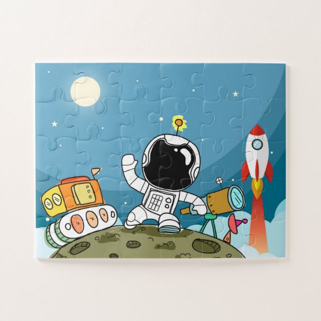 Puzzle Espacio ultraterrestre (Horizontal)