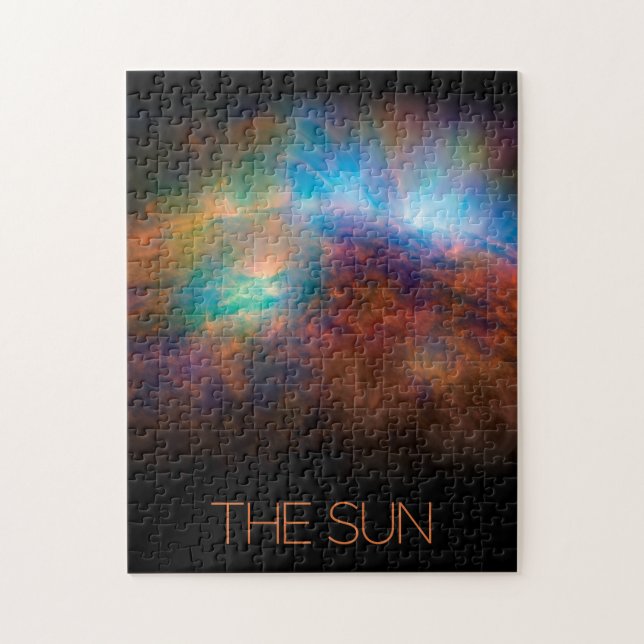 Puzzle Espacio ultraterrestre, galaxia, sistema solar, es (Vertical)
