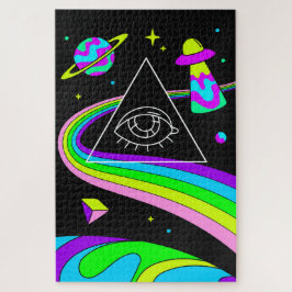 Puzzle Espacios psicodélicos fuera