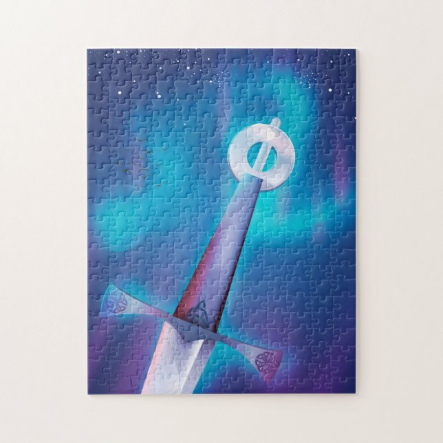 Puzzle Espada medieval (Vertical)