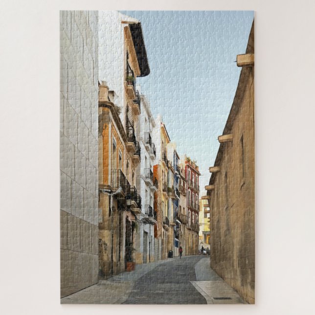 Puzzle España. Alicante. #9. (Vertical)
