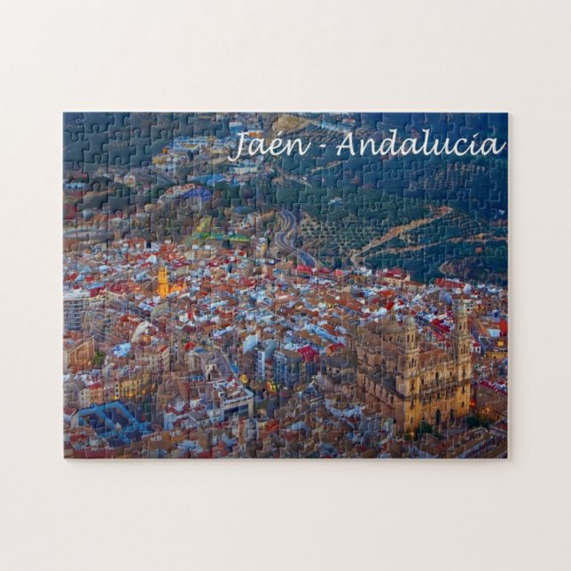 Puzzle España - Andalucía - Jaén (Horizontal)