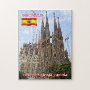 Puzzle España - Barcelona - Basílica Sagrada Familia -