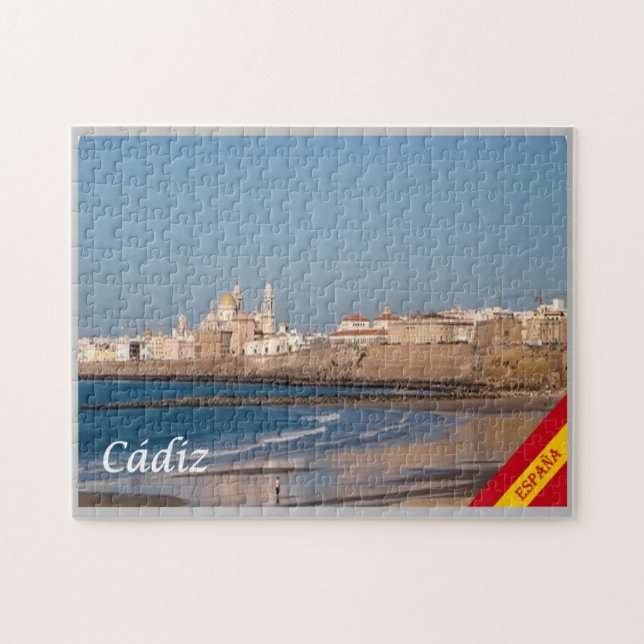 Puzzle España - Cádiz - (Horizontal)