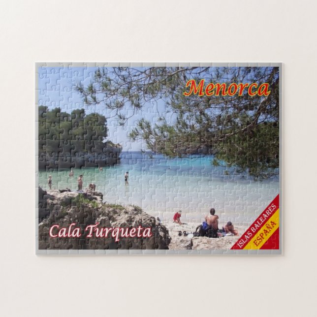 Puzzle España - Islas Baleares - Mallorca - (Horizontal)