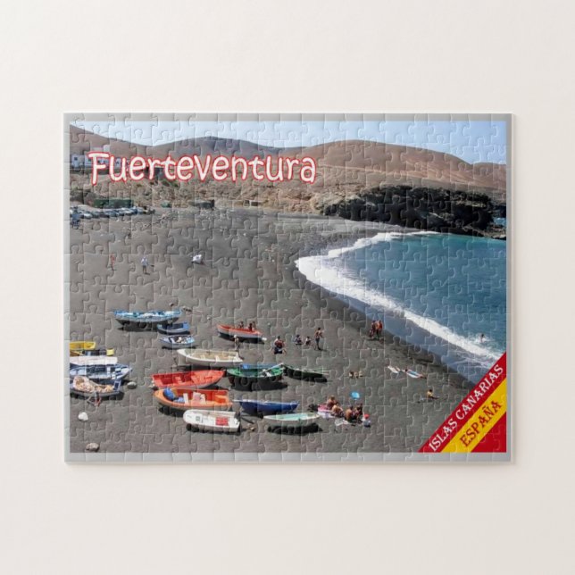 Puzzle España - Islas Canarias - Fuerteventura - (Horizontal)