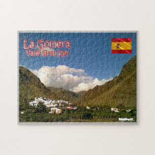 Puzzle España - Islas Canarias - La Gomera -