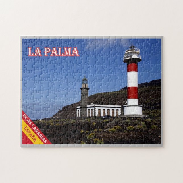 Puzzle españa - Islas Canarias - La Palma - (Horizontal)