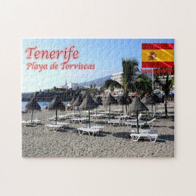 Puzzle España - Islas Canarias - Tenerife - (Horizontal)