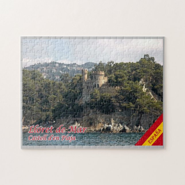 Puzzle España - Lloret de Mar - (Horizontal)