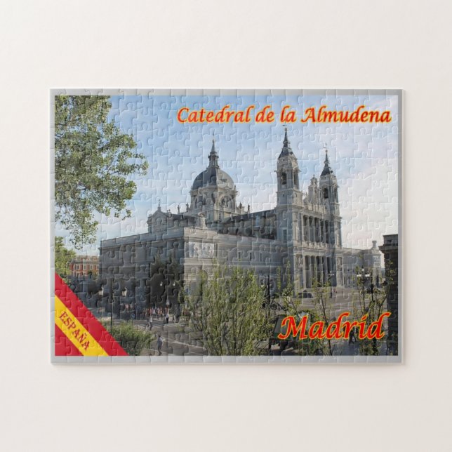 Puzzle España - Madrid - Catedral de Almudena (Horizontal)