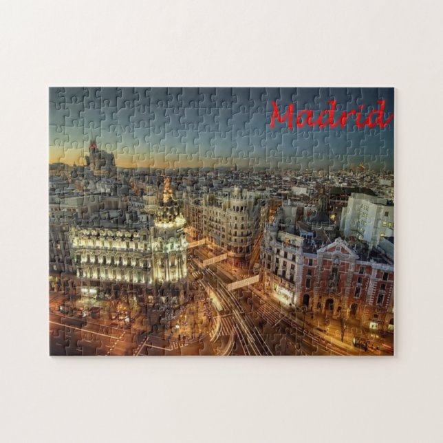 Puzzle España - Madrid - Ciudad - (Horizontal)