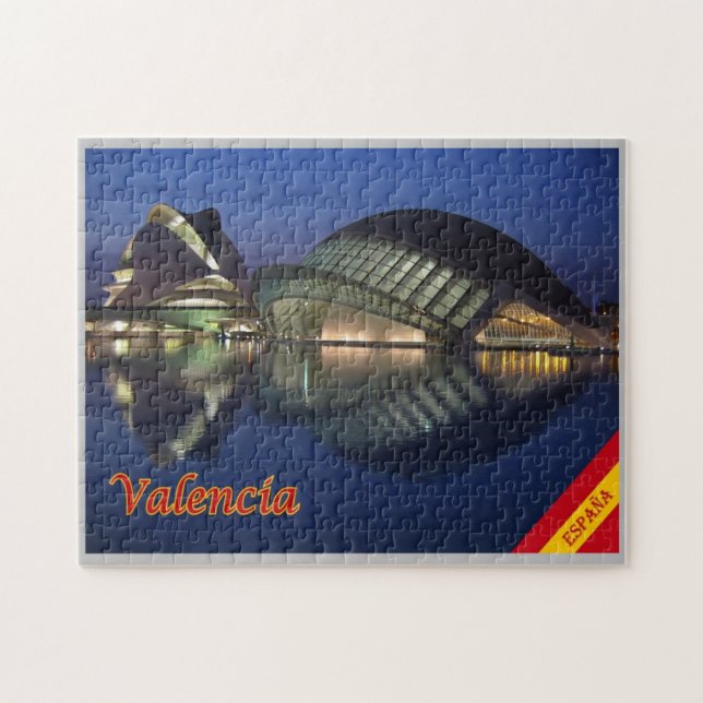Puzzle España - Valencia (Horizontal)