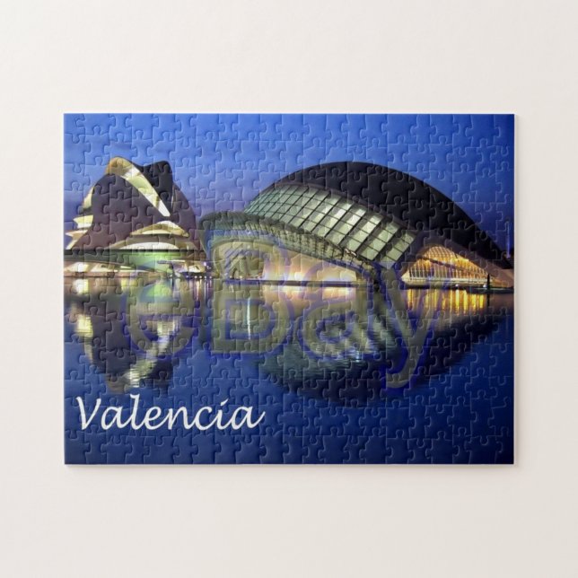 Puzzle España - Valencia (Horizontal)