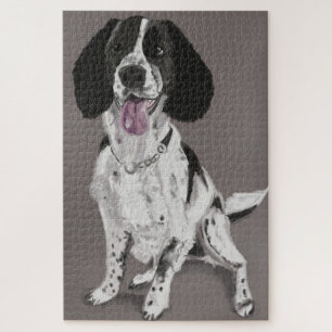 Puzzle Español de Black and White Springer