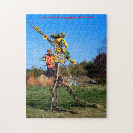 Puzzle Espantapájaros Feliz Navidad de Minnesota
