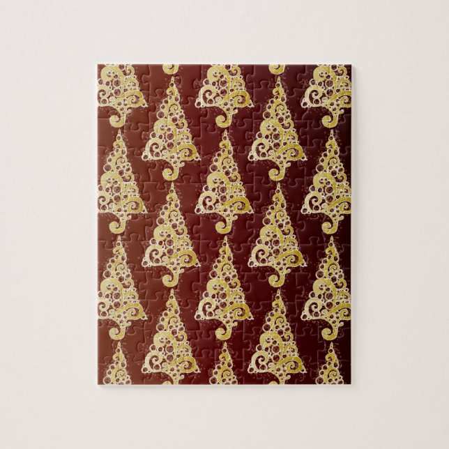 Puzzle Espantoso árbol de Navidad (Vertical)