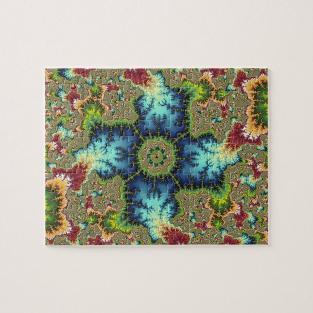 Puzzle Especial - Arte Fractal (Horizontal)