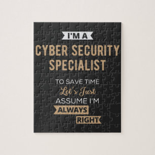Puzzle Especialista en seguridad cibernética