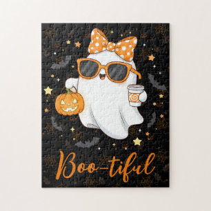 Puzzle Especie de calabaza fantasma de Halloween personal