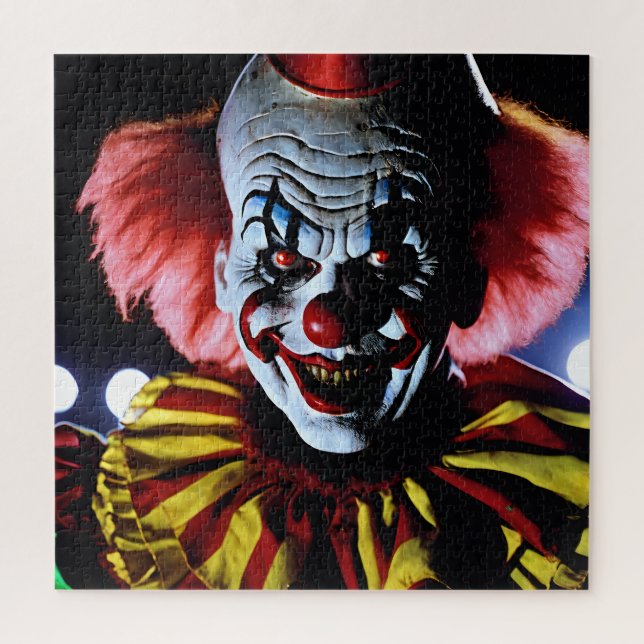 Puzzle Espectacular payaso malvado sonrisa siniestra horr (Vertical)