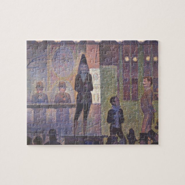 Puzzle Espectáculo Secundario de Circo de Georges Seurat, (Horizontal)
