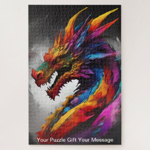 Puzzle Espectro Inferno: El dragón elemental