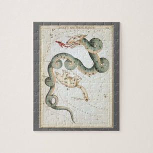 Puzzle Espejo de Urania, Mapa Celeste Antiguo de Astronom