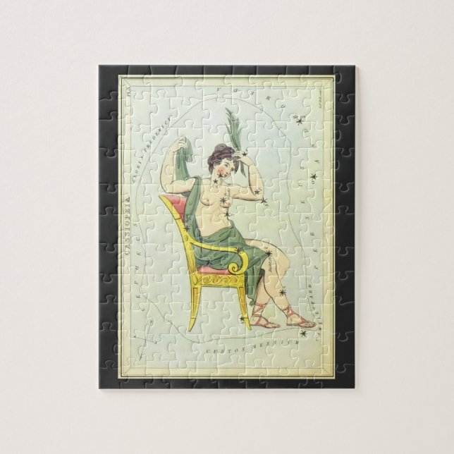 Puzzle Espejo de Urania, Mapa Celeste de Astronomía Antig (Vertical)