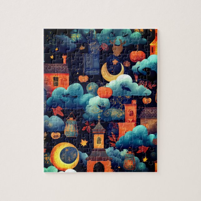 Puzzle Espeluznante cielo nocturno (Vertical)