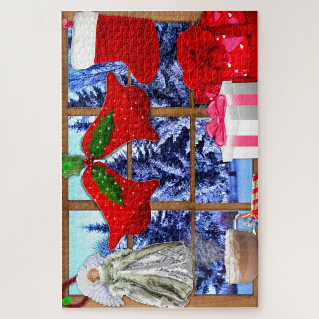 Puzzle Esperando a Santa Claus 1,014 piezas (Vertical)