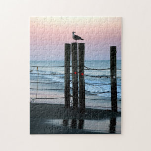 Puzzle Esperando al atardecer