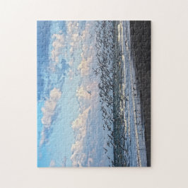 Puzzle Espinadores negros despegan en la playa de Cabo Ca