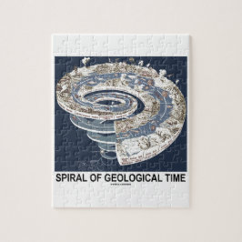 Puzzle Espiral del tiempo geológico (espiral de la