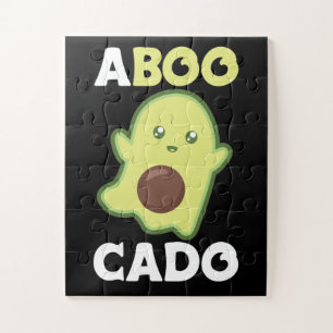 Puzzle Espíritu aguacate para Halloween Funny Aguacates J