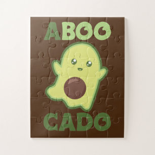 Puzzle Espíritu aguacate para Halloween Funny Aguacates J