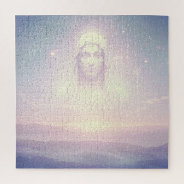 Puzzle Espíritu angélico transparente aparece en el cielo (Vertical)