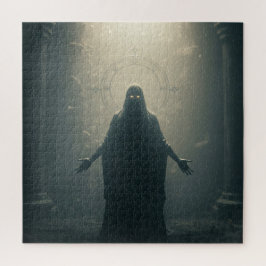 Puzzle Espíritu mítico antiguo en un oscuro templo de la 