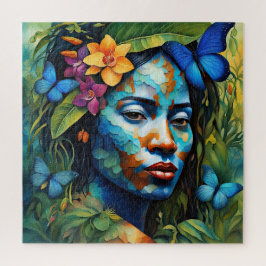 Puzzle Espíritu orquídea "Yarumi" - Mujeres En La Amazoní