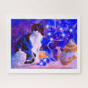 Puzzle Espíritus de gatos en el arte