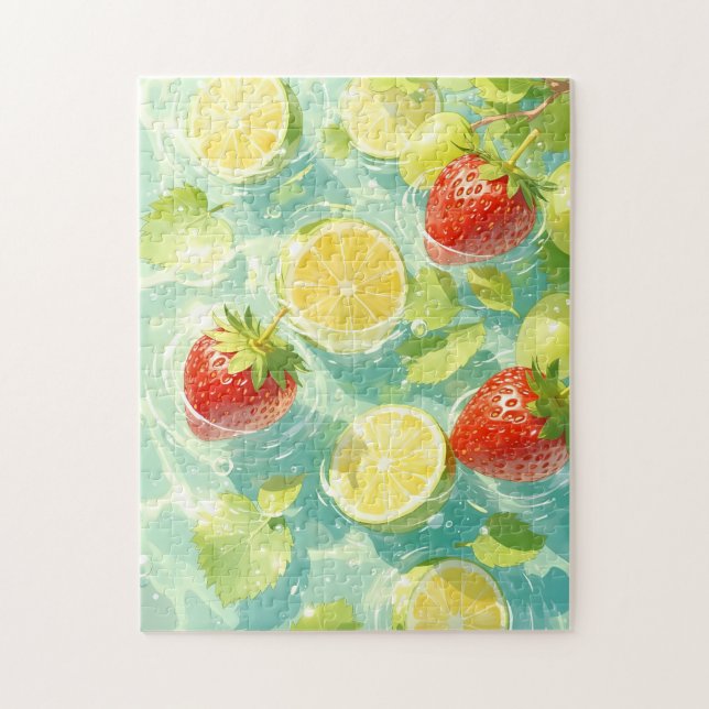 Puzzle Esplash de frutas (Vertical)