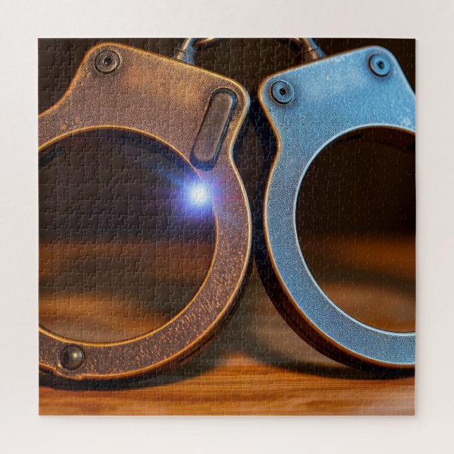 Puzzle Esposas de policía (Vertical)