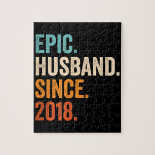 Puzzle Esposo épico de los hombres desde el aniversario 