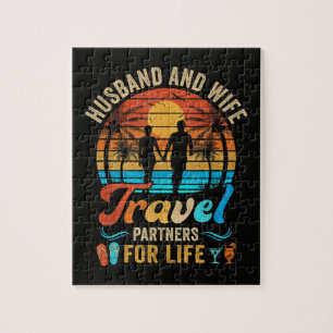 Puzzle Esposo y Esposa Compañeros de Viaje de por Vida Pl