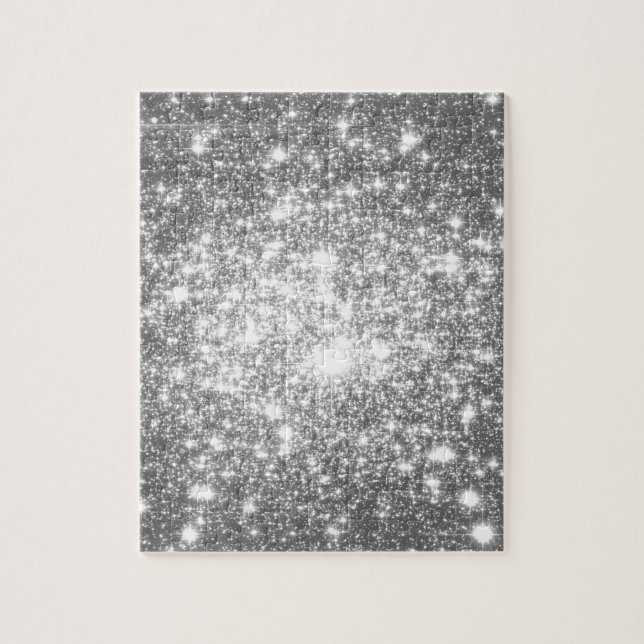 Puzzle Espuma gris plateada (Vertical)