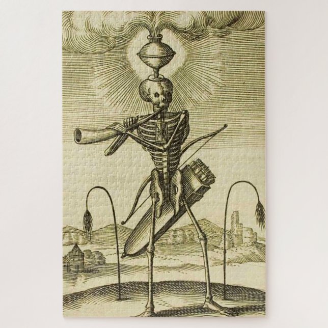 Puzzle esqueleto ocupado (Vertical)