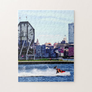 Puzzle Esquí a chorro por reloj de Colgate